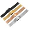 Mailänder Netz-Uhrenarmband 18/20/22mm Schnellwechsel-Armbänder für Seiko für Smartwatch Edelstahl-Armband Herren Damen Handgelenksbänder
