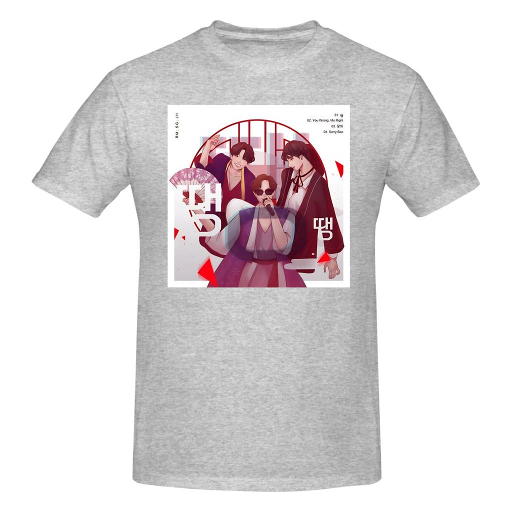 Piece Album Cover Funny Graphic Cotton TShirt Ddaeng Kpop Army Tees Tops For Unisex