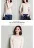 Women's Lightweight Round Neck Sweater - Pure Color Knit Pullover