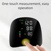 Smart Touch Digitalt Håndleddsblodtrykksapparat LCD-skjerm Sfigmomanometer Helseovervåking