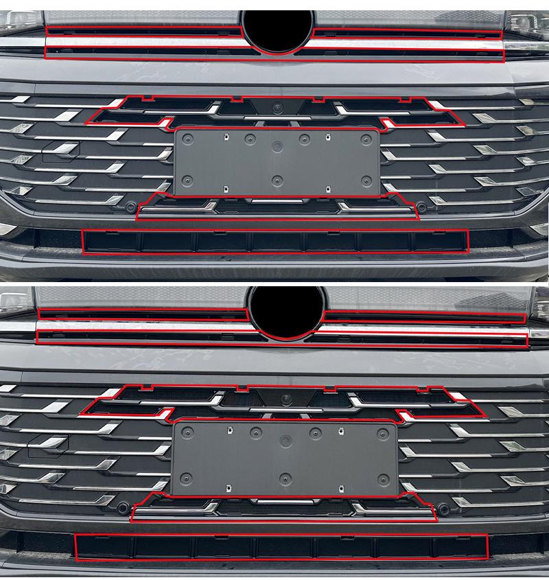 Volkswagen Teramont Supreme Edition Insect Net Grille Protection Kit - Easy Clip Installation, No Modification Needed. Fits 26 Models.