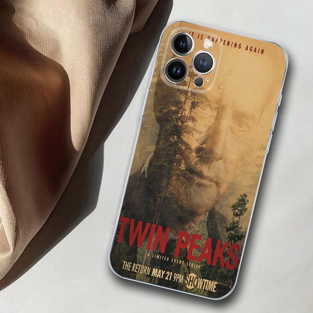 TWIN PEAKS Phone Case For iPhone 14 11 12 13 Mini Pro XS Max Cover 6 7 8 Plus X XR SE 2020 Funda Shell