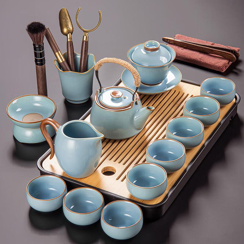 Набор для чайной церемонии из китайской керамики Жу