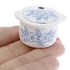 3Pcs 1/12 Dollhouse Miniature Ceramics Soup Pot Simulation Kitchenware Model
