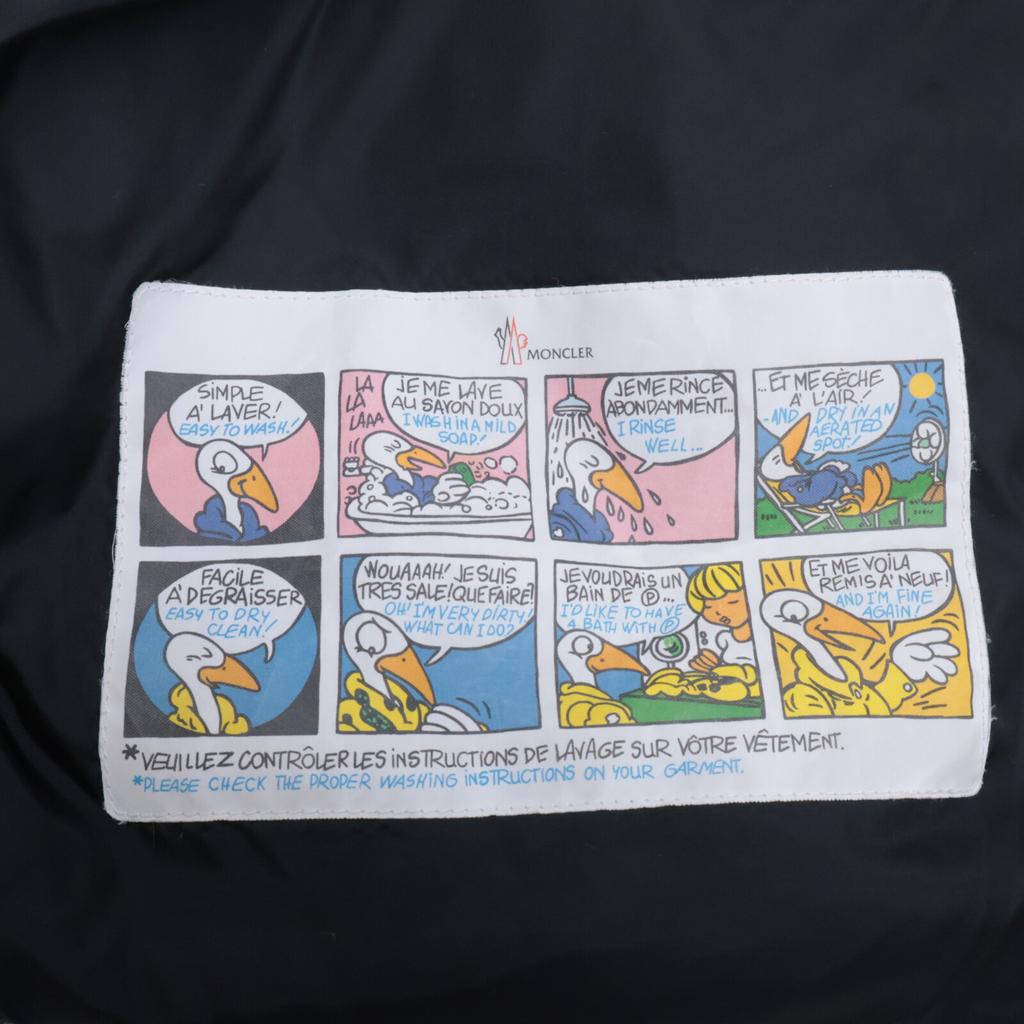 MONCLER Excellent condition, genuine domestic 2020 LENAR down jacket Jacket 1 blackUsed