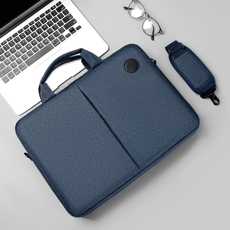 15.6-inch Unisex Stylish And Simple Business Briefcase, Durable Oxford Cloth Material Lightweight Commuting Computer Bag