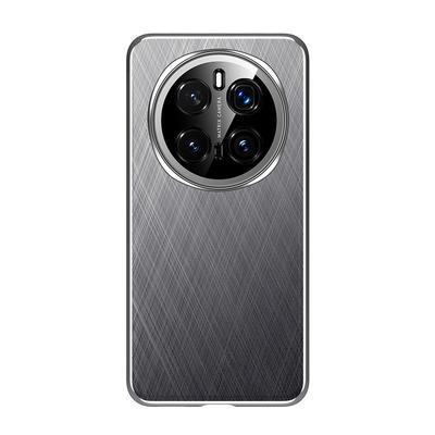 Suitable for Honor Magic7pro Mobile Phone Case Business Lens Full-inclusive Honor Anti-fall M7 Electroplated High-end Plain Leather Case