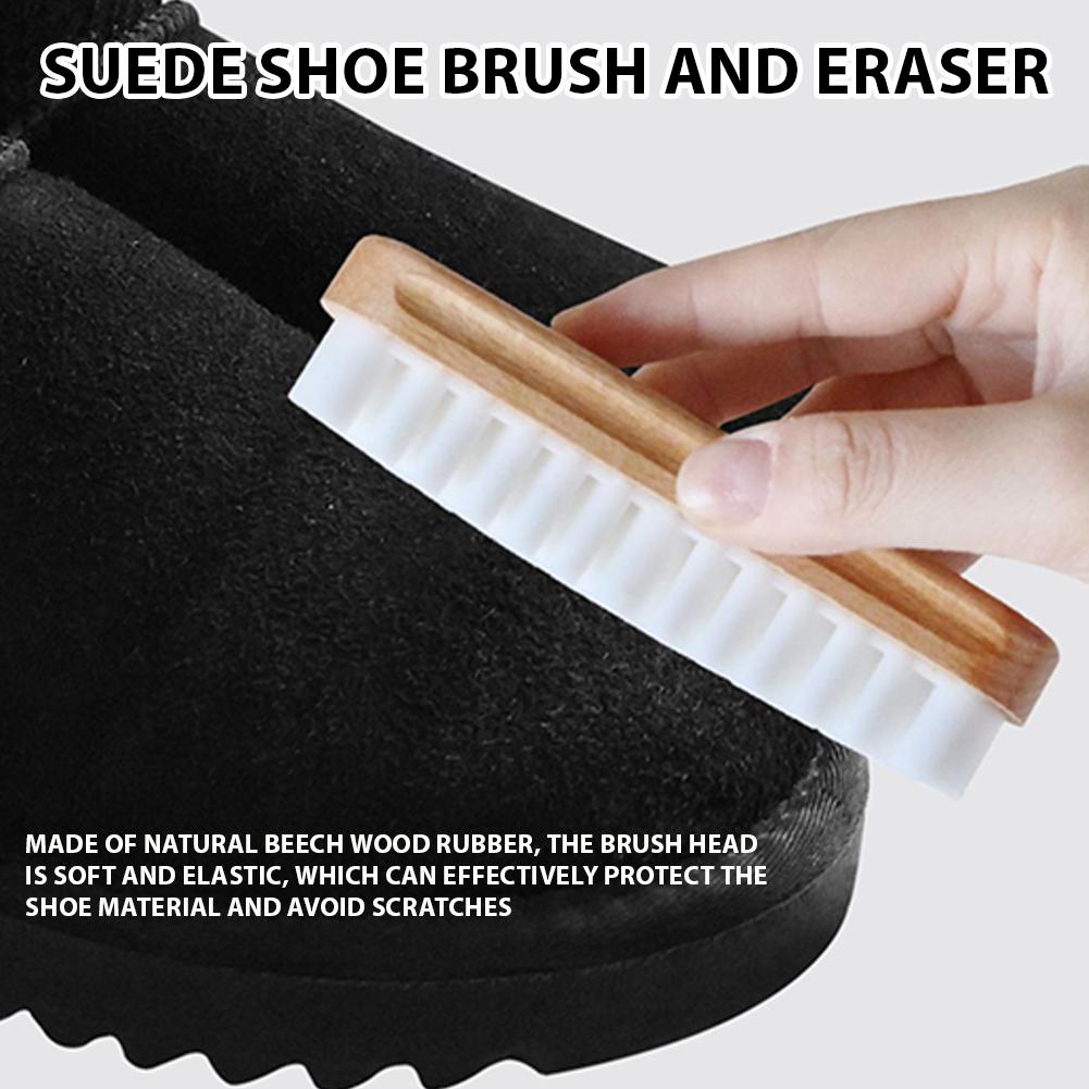 Suede Rubber Shoe Brush Suede Brush Rubber Brush Eraser Household Use Cleaning Suede Shoes Brush Suede Yellow Boots Brush