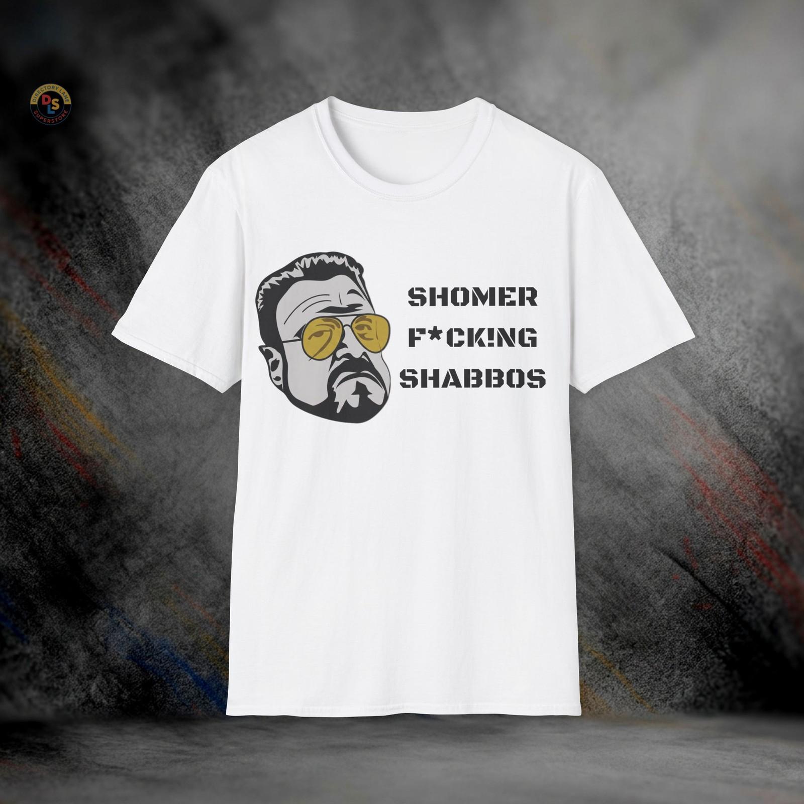 Shomer Shabbos Walter Sobchak Lebowski T-Shirt | Softstyle Tee XL