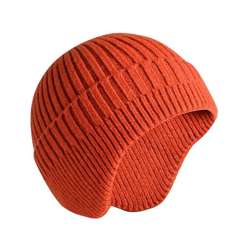 Simple Solid Color Men Casual Warm Knitted Hat With Ear Protection For Winter