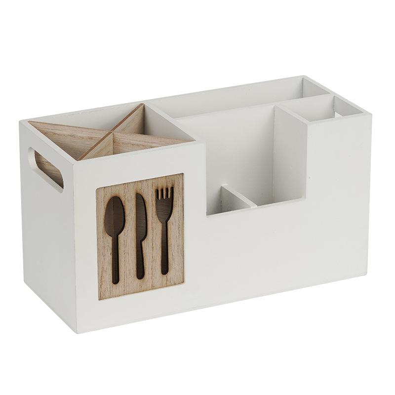 

Держатель для столовых приборов с разделителями Ящик для хранения столовых приборов Полка для кухонного стола Держатели для столовых приборов Органайзер для вилок и ножей белый
