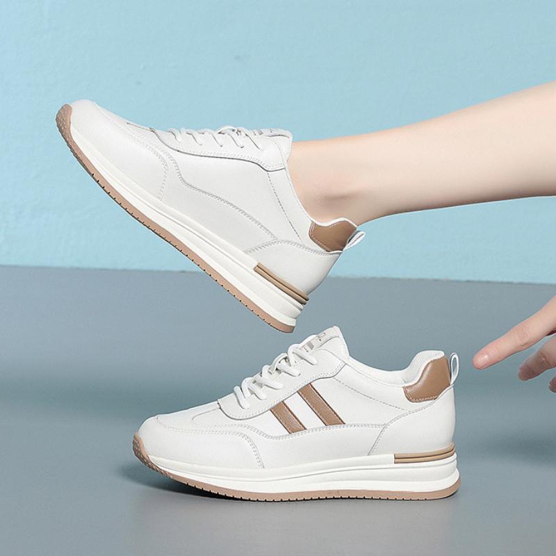 Sports Casual Shoes Autumn and Winter Flat Velvet Shoes Soft Sole Lightweight Women's Running Shoes