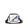 Pvc Transparent Crossbody Bag For Concerts And Sports Events With Zipper Closure For Daily Use