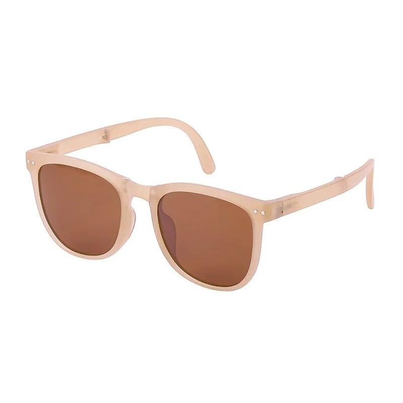 Fashion Classic Portable Foldable Sunglasses UV400 Summer Vintage Retro  Eyewear Women Lady Riding Eyeglasses Sun Shade