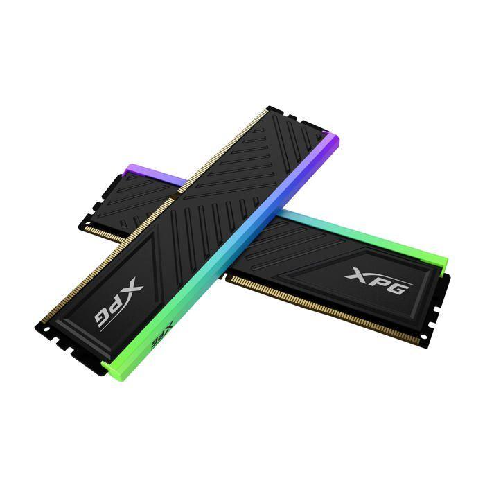 XPG SPECTRIX D35G RGB DDR4 3600 MHz CL18 16 Go (2 x 8 Go) PC4-28800 RAM 288 broches UDIMM Kit de mémoire pour ordinateur de bureau N
