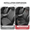 Flannel Car Front Seat Cushion Anti-slip Seat Protective Cover For Abarth UNO Astra Bravo Panda Linea Freemont Strada Doblo