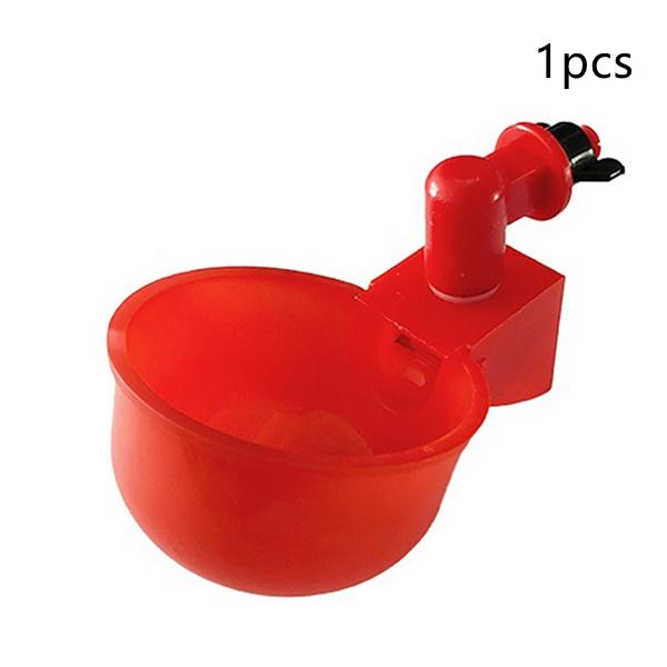 6pcs, Gobelets D'eau De Poulet Automatique Gobelets D'abreuvoir De