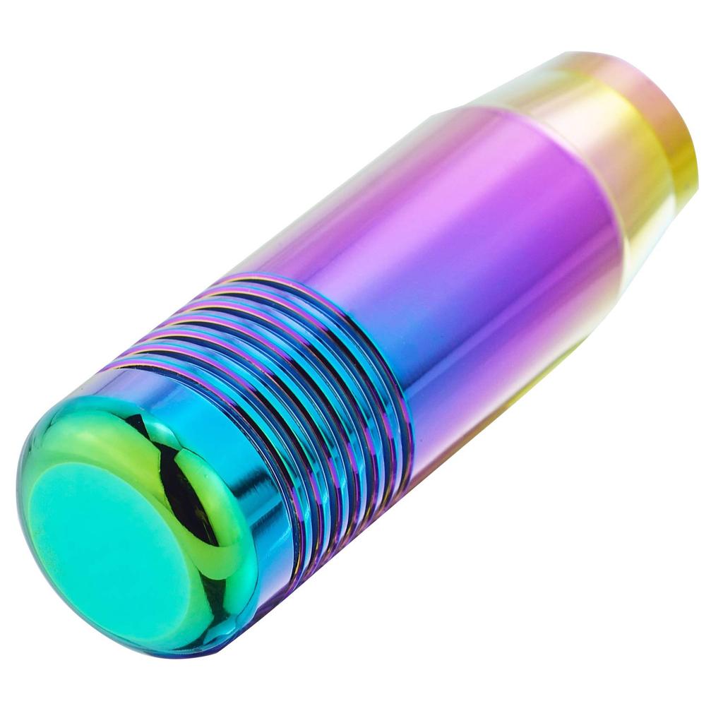 Abfer Schaltknauf Aluminiumlegierung Auto Schalthebelkopf Ersatz Auto Manuell Fahrzeug Universal Autozubehör Innenraum (Mehrfarbig)