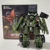 H6001-8B Anime Devastator Transformation Toys Action Figure Model Truck Crane Robot Car Kids Boy Gift TAIBA BMB IN KO GT 8 1 Poseable Articulated
