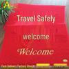 Chi'ao Red Welcome Outdoor Non-Slip Entrance Mat