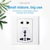 Universal EU German Conversion Plug Adapter European Germany Australia Chinese Power Socket White Travel Conversion Plug
