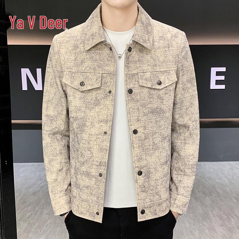 

Men s Jacquard Lapel Jacket 2XL