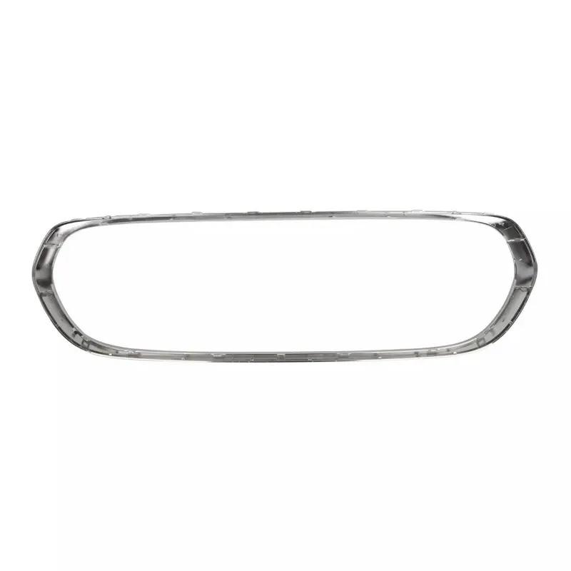Front Grille Surround Cover Trims Replacement For Mini F55 F56 F57 2014- Hatchback Convertible Frame Auto Parts Chrome
