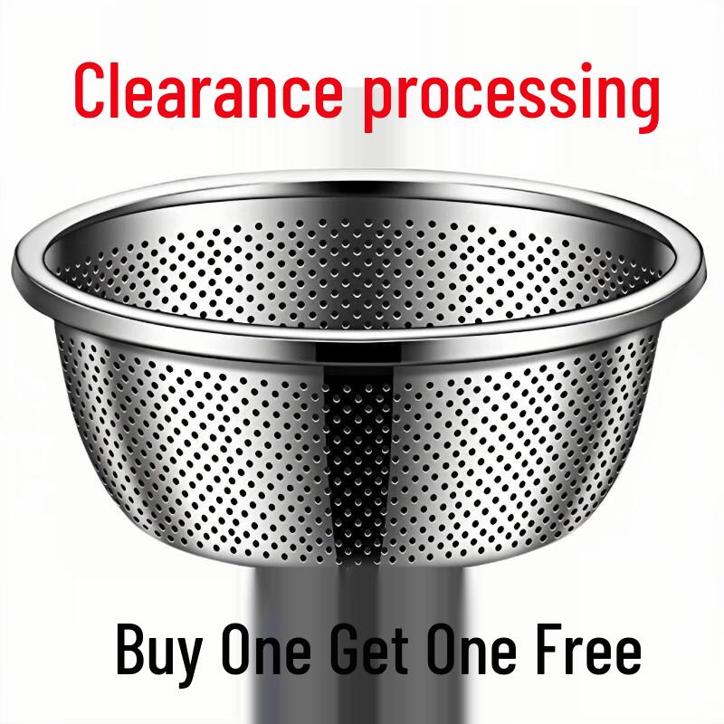 ZISIZ Food Grade 316 Stainless Steel Draining Basin