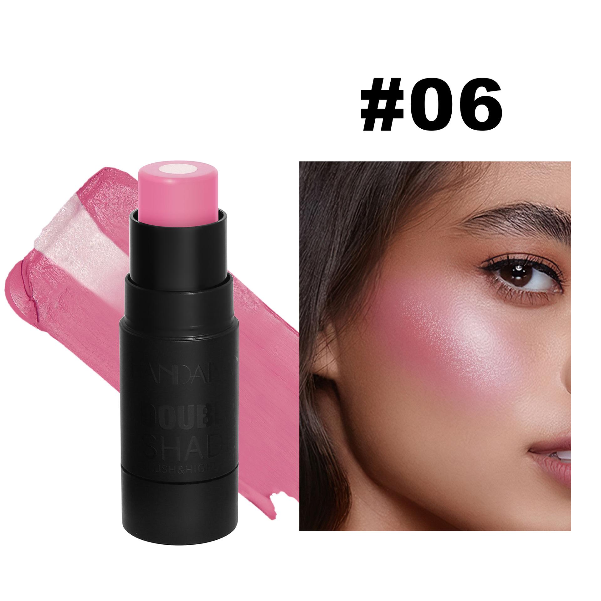

HANDAIYAN Brightening Color Solid Filling Blush Cream Stick Rouge 06#