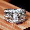 Supply, Copper Zircon Women'S Rings, Popular Fashion Engagement Jewelry