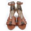 HERMES Sandals legend Ankle strap Calf leather Women 34 Used