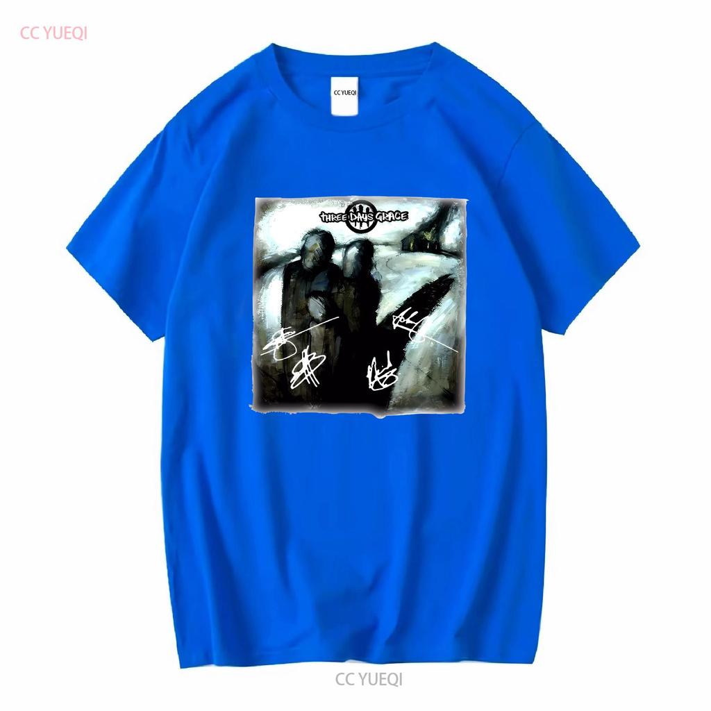Hot Three Days Grace Album T Shirt Cotton Men S 5XL C848 Long Sleeves Vintage Washed Stretched Homme Fashion