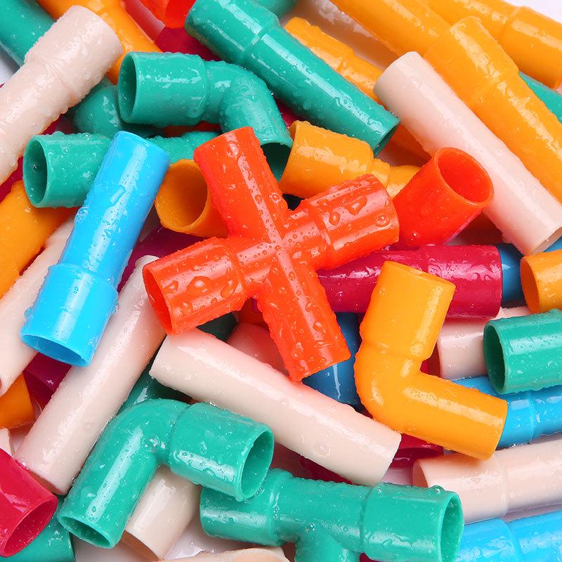 Water Pipe Building Blocks Toy for Kids Aged 2-3 – Intellectual Development Toy