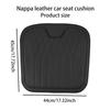 Car Seat Cushion Luxury Leather Anti-Slip Support Cushion Universal Headrest Ventilated Cushion Breathable Interior Accessories