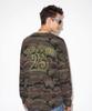 BUTTON SEOUL Grafik Camo Übergroß Langarm (2 Farben)