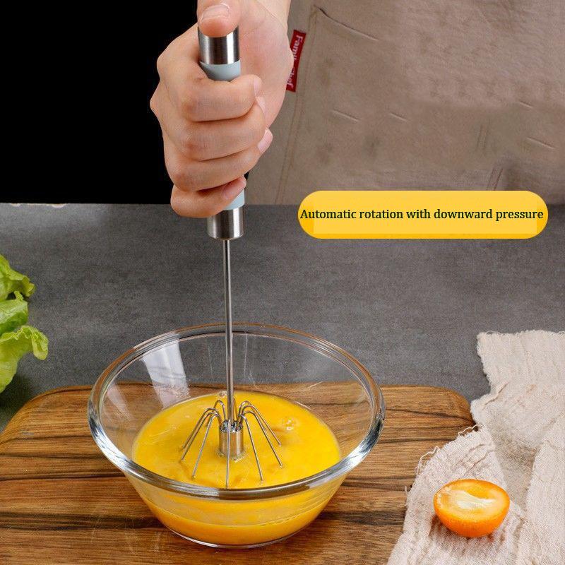 Yarı Otomatik Yumurta Çırpıcı Dönen Krema Yumurta Karıştırıcı Ev Tipi Manuel Yumurta Çırpıcı Pişirme Aleti Mutfak Aletleri