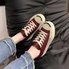 2025 New Open Smile Inner Height Increase White Shoes Women's Versatile Platform Casual Shoes Breathable College Style Sports Women's Shoes