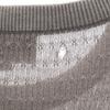 Emporio Armani Silk Blend Short sleeve knit 46 Gray Men's Used