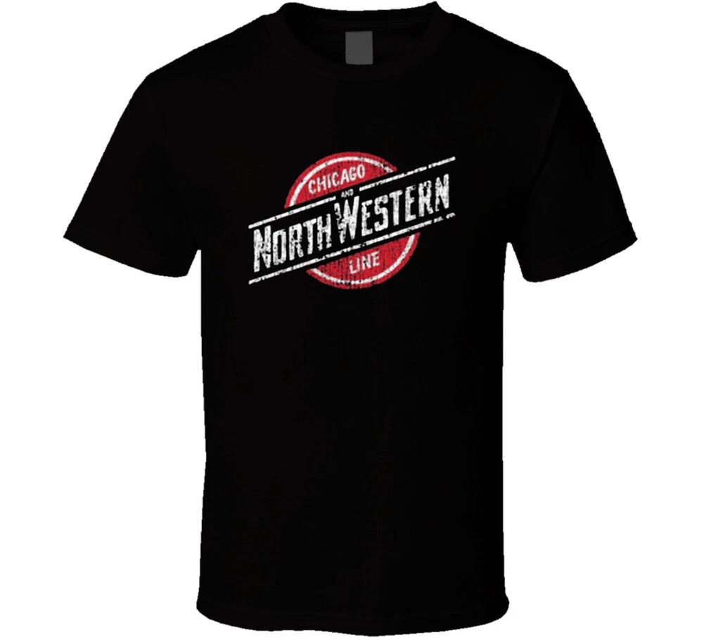 Chicago North Western Line T Shirt 3XL