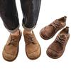 Men's Top Grain Leather Casual Shoes - 2025 Summer Edition, Big Toe Genuine Leather, Breathable Non-slip Soft Sole.