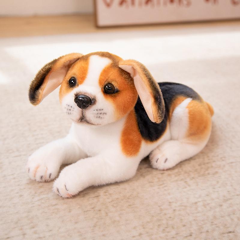 New Dalmatians Dog Plush Toy Cute Stuffed Realistic Beagle Spotted Puppy Doll Home Decor High Quality Kids Birthday Gift