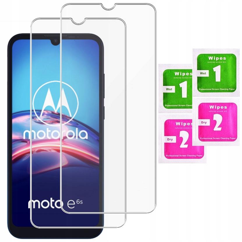 2x GLASS for MOTOROLA MOTO E6S TEMPERED GLASS 9H | 2-pack