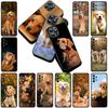 Golden Retriever Dog Phone Cover Soft Case for Samsung Galaxy S25 S24 S23 FE Ultra Plus S7 Edge S25+ S23+ A56 5G Casing