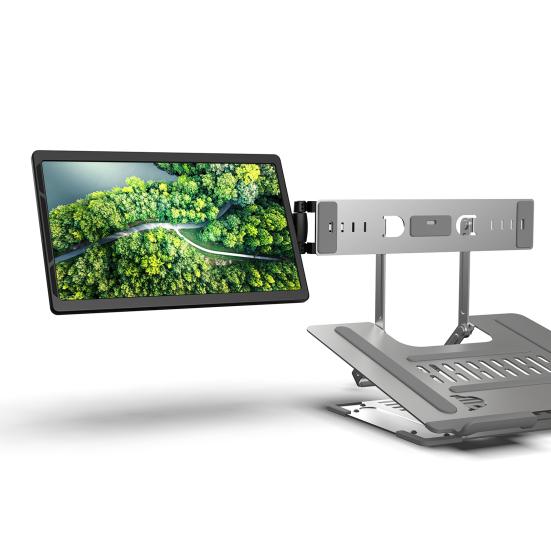 Portable Monitor Holder Foldable Adjustable Extended Screen Support Stand Desktop Mount PC Accessories for EM116/EM1411/EM1332/EM1412