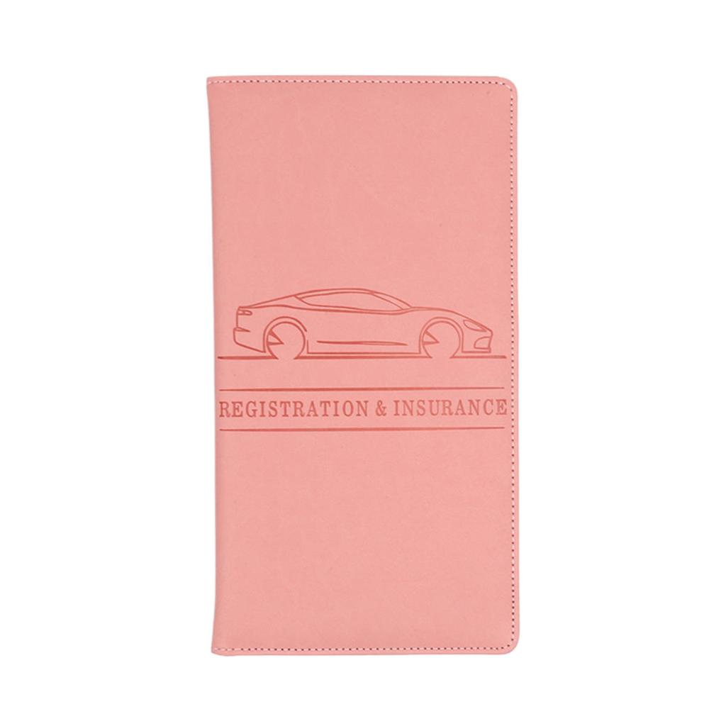 Driver License Cover Magnetic Clasp Insurance Card Holder Vehicle Glove Compartments Waterproof Car Document Holder