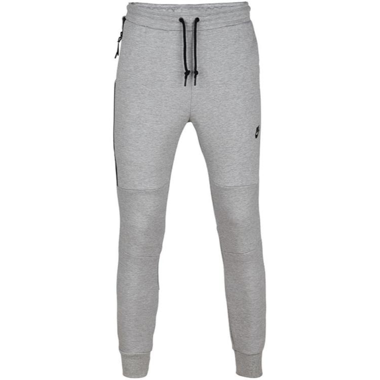 

Nike Однотонные трикотажные спортивные брюки с завязками на шнурке и логотипом, мужские низы, серые, черные 545344-065 XL