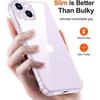 Skal och härdat glas - BOOLING - för iPhone 14 - TPU-skydd - Ultratunn - Transparent