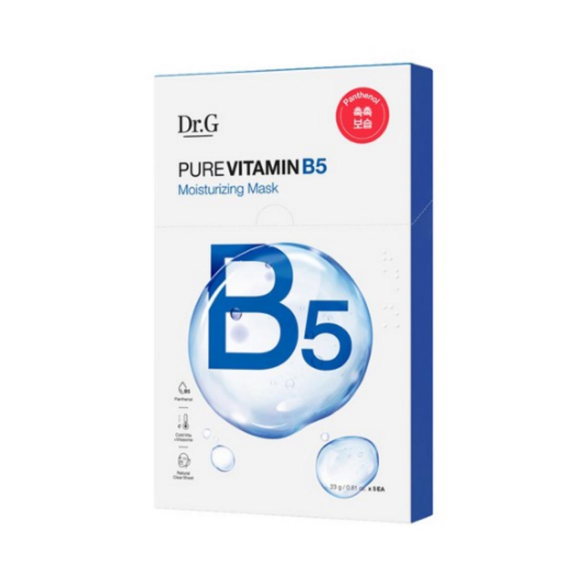 

Dr.G Увлажняющая маска с чистым витамином B5