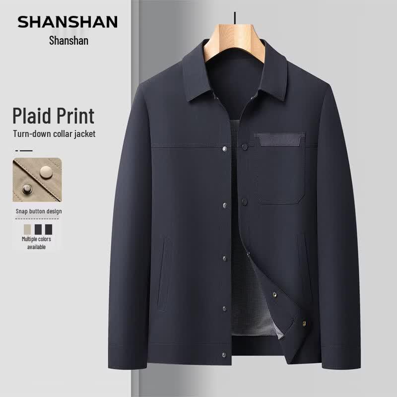 

SHANSHAN Men s Business Casual Lapel Jacket XXL