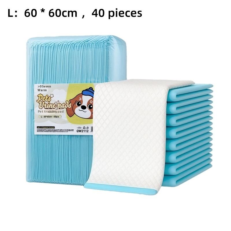 

20/40/50/100Pcs Absorbent Dogs Diapers Disposable Puppy Training Pee Pads Quick Dry Surface Mat Clean Cushion Dog Supplies